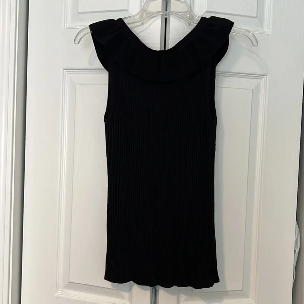 Ann Taylor Ruffled Sweater - Picture 3 of 4
